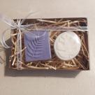 Kit 2 Sabonete Vegetal Lavanda Karité AloeVera Presente 180g