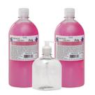 Kit - 2 Sabonetes + Pet 500ml Com Válvula Pump Transparente