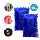 Kit 2 sachês silica gel desumidificador aparelho auditivo