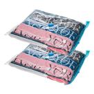 Kit 2 Saco a Vácuo Organizador de Roupas Viagem Mala 60x50cm Lyor