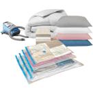 kit 2 Saco A Vacuo Vac Bag Organizador 70X110cm Viagem Mala