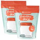 Kit 2 Sacos Polvilho Doce Members Mark 1kg Ideal para Receitas Leves e Deliciosas
