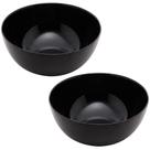 Kit 2 Saladeiras Bowl De Vidro 21cm 1,8l Tigela Cumbuca Lyor Diwali Black Opalino Kit 2 Saladeiras Bowl De Vidro 21cm 1,8l Tigela Cumbuca Lyor Diwali Black Opalino