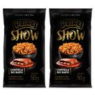 Kit 2 Salgadinho Aperitivo Plinc Show Sabor Costela 50g
