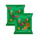 Kit 2 Salgadinho de Milho Plinckitos Sabor Cebola e Salsa Argola 33g