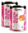 kit 2 Salsicha Vegetal Superbom Lata 300g