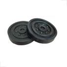 Kit 2 Sapata Borracha Elevador Resistente Automotivo Redonda SP-15