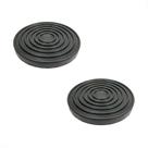 Kit 2 sapata borracha para elevador automotivo redonda sp-10