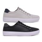 Kit 2 Sapatênis Casual Masculino SF Confort Ajuste Elástico