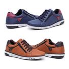 Kit 2 Sapatênis Masculino Casual Fechamento Elástico e Zíper Kit 2 Sapatênis Masculino Casual Fechamento Elástico e Zíper