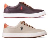 Kit 2 Sapatenis Sapato Social Masculino Original Casual Macio Confortável Elegante Tenis Trabalho