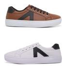 Kit 2 Sapatênis Tênis Masculino Casual Em Ajuste De Elástico