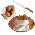 kit 2 Saquinho Algodão para Pão Reutilizável Pau-Brasil Sustentável Substitui Saco de Papel e Saco de Plástico Lixo Zero Multi-Uso kit 2 Saquinho Algodão para Pão Reutilizável Pau-Brasil Sustentável Substitui Saco de Papel e Saco de Plástico Lixo Zero Multi-Uso