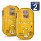 Kit 2 Sardinha Portuguesa BON APPETIT em Óleo 120g
