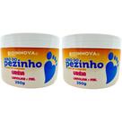 Kit 2 Sebo do Pezinho - Sebo de Carneiro Uréia Lanolina e Mel 250g - Bioinnova