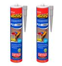 Kit 2 Selante PU40 Cinza 400g Vedatudo Dryko