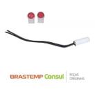 Kit 2 sensor gealadeira brastemp original 2,7k temperatura e degelo