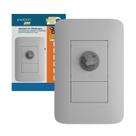 Kit 2 Sensor Presenca Residencial 4x2 Fotocelula Smart X-Control