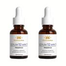 Kit 2 Sérum Facial Antioleosidade, Redutor De Poros, Uniformizador, Iluminador Bioflorattus