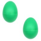 Kit 2 Shaker ovo plastico chocalho VERDE egg