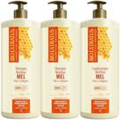 Kit 2 Shampoo 1 Condicionador Mel Nutritivo 1 L Bio Extratus Kit 2 Shampoo 1 Condicionador Mel Nutritivo 1 L Bio Extratus