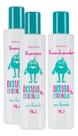 Kit 2 Shampoo + 1 Recondicionador Contra Piolhos Arruda e Citronela Abelha Rainha