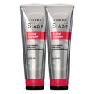 Kit 2 Shampoo Anti Frizz Glow Expert Nutrição Limpeza e Brilho Contra 250ml Eudora Siàge