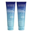 Kit 2 Shampoo AntiCaspa Homem 250ml Bio Extratus