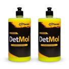 Kit 2 Shampoo Automotivo Det Mol Limpeza Pesada Sandet 1L