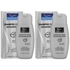 Kit 2 Shampoo Cinza Nupill Desamarelador Cabelo Profissional Sem Amonia E Oxidantes 120ml