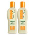 Kit 2 Shampoo Clareador Cabelos Loiros Camomila e Girassol Iluminador Bio Extratus 250ml