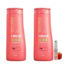 Kit 2 Shampoo Hidratante Mais Brilho 250 ML Bio Extratus + Presente Lourre 15ml