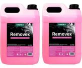 Kit 2 shampoo motor caixa de roda chassi removex 5l vonixx