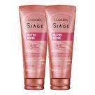 Kit 2 Shampoo Nutri Rosé Nutrição Raiz e Pontas 250ml Eudora Siàge