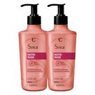 Kit 2 Shampoo Nutri Rosé Nutrição Raiz e Pontas 400ml Eudora Siàge
