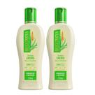 Kit 2 Shampoo para Cabelo Cacheado Babosa e Macadâmia Cachos Bio Extratus 250ml