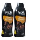 Kit 2 Shampoo Pet Clean PetClean Cavalo Cachorro Gato