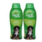 Kit 2 Shampoo Pet Clean PetClean Filhote Cachorro Gato