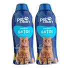Kit 2 Shampoo Pet Clean PetClean Gato