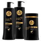 Kit 2 Shampoos 1l + 1 Máscara 900g Haskell Cavalo Forte