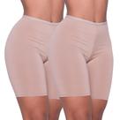 Kit 2 Short Anágua Segunda Pele Combinação Feminino Lingerie