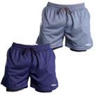 Kit 2 Short Masculino Academia Esportivo Com Segunda Pele Calção Corrida Fitness Treino