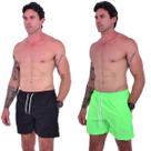 Kit 2 Short Masculino Mauricinho Tectel Dry Fit Confortável Lançamento