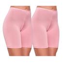 KIT 2 Short Segunda Pele Anagua Feminino Anágua Calção Preto Bege