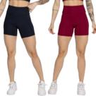 KIT 2 Short Smart Verão Vekyo Shortinho Para Treino Academia Moda Fitness Musculação