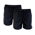 Kit 2 Short Tactel Masculino Leve Liso Muay Thai Dia a Dia