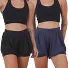 Kit 2 Shortinhos Corrida Caminhada com Bolso