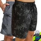 KIT 2 Shorts Bermuda COQUEIRO 1 Tactel Praia Masculina 1083