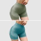 Kit 2 Shorts Femininos Empina Bumbum Fitness Academia Cintura Alta Lançamento 2025 Kit 2 Shorts Femininos Empina Bumbum Fitness Academia Cintura Alta Lançamento 2025