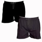 Kit 2 Shorts Masculino Básico Preto e Marrom Verão Bermuda Kit 2 Shorts Masculino Básico Preto e Marrom Verão Bermuda